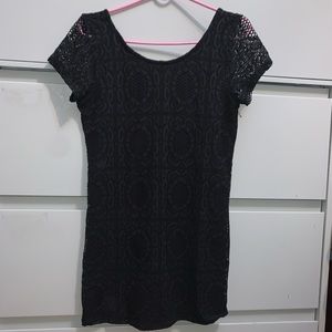 Mini lace dress